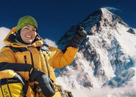 چهارمین قله بلند دنیا زیر پای دختر ایرانی