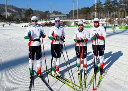 پیگیری تمرینات اسکی‌بازان در کره
