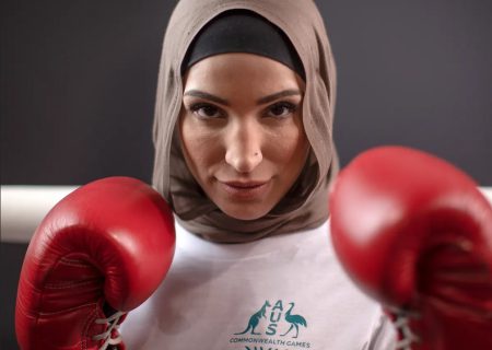 تاریخ‌سازی دختر محجبه ایرانی‌ در کسب سهمیه المپیک در بوکس