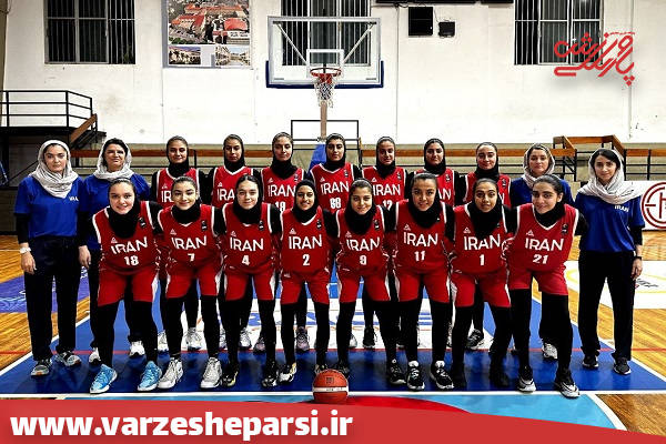 پیروزی دختران بسکتبالیست ایران مقابل لبنان